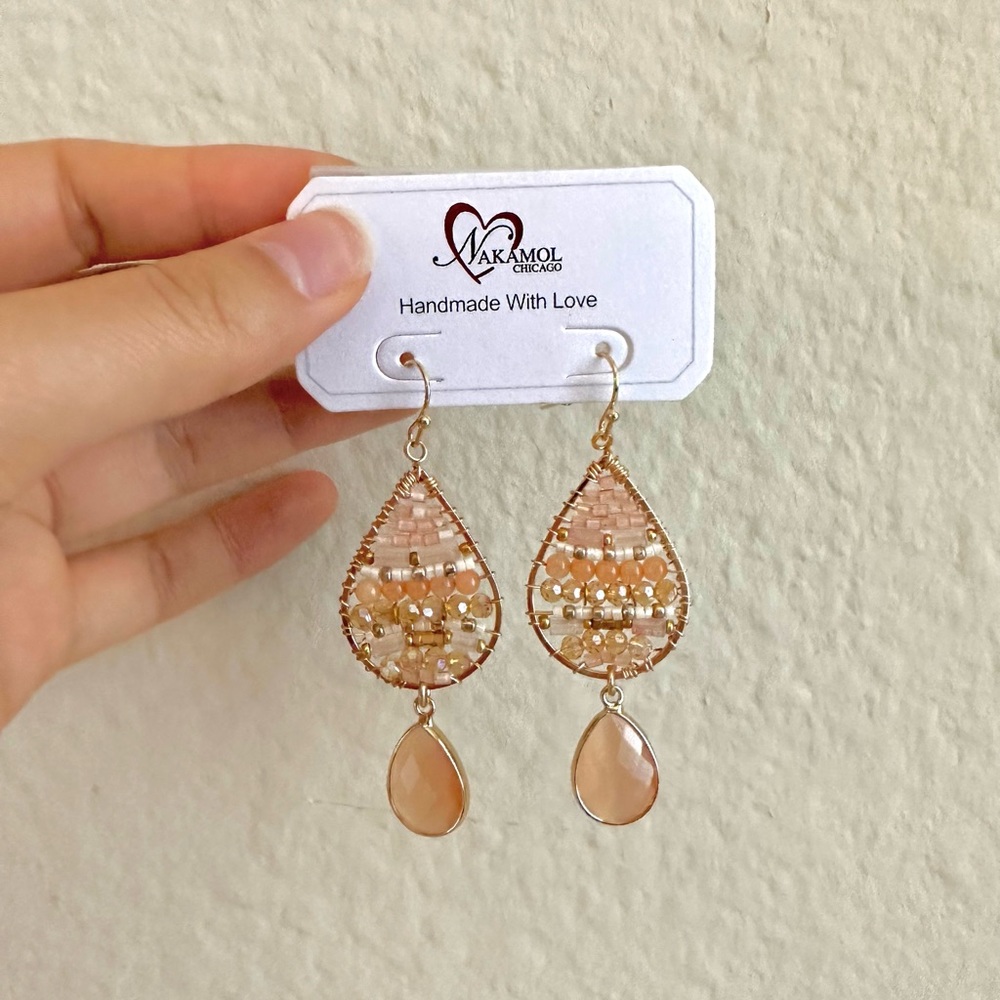 Nakamol - Arena Teardrop Earrings